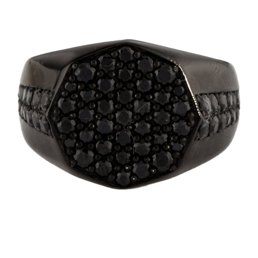 EFFY JEWELERY AMAZING SPINEL SIGNET RING - Picture 2 of 5